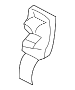 729960E010A0 - Body: Seat Back Panel Cover for Lexus: GX470, RX330, RX350 Image