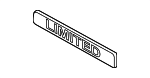 863300W000 - Body: Nameplate for Hyundai Image