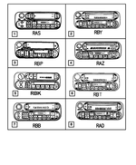 56038931AB - Instrument Panel and Radios and Consoles: Am/fm Cassette Radio for Mopar Image
