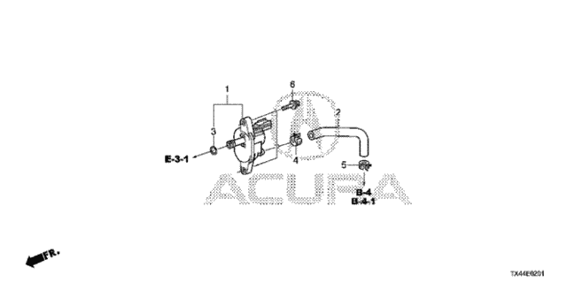 Tubing (2) for 2017 Acura RDX #0