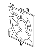 38615RMEA01 - HVAC: Shroud for Honda: Fit Image