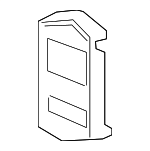 84242908 - Body: Inner Rocker Brace for Cadillac: Escalade, Escalade ESV | Chevrolet: Silverado 1500, Silverado 1500 LTD, Silverado 2500 HD, Silverado 3500 HD, Suburban, Tahoe | GMC: Sierra 1500, Sierra 1500 Limited, Sierra 2500 HD, Sierra 3500 HD, Yukon, Yukon XL Image