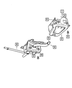 6506548AA - Emission Systems: Hex Head Screw And Washer for Chrysler: Sebring, Town &amp; Country, Voyager | Dodge: Caravan, Grand Caravan, Stratus Image