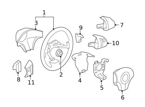 Switches, Solenoids & Actuators for 2008 Pontiac Solstice #1