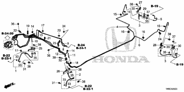 Brake Lines (Drum) for 2015 Honda Civic #0
