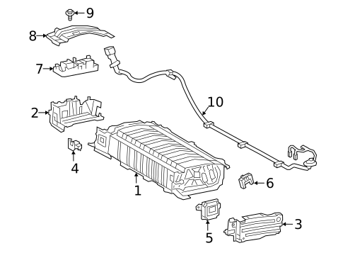 Battery for 2021 Toyota Corolla #1