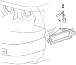E3SZ15A201B - Electrical: Cornering Lamp for Ford: Thunderbird | Mercury: Cougar Image