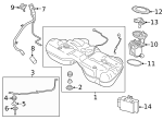 16117470341 - Fuel System: Filler Cap for BMW Image