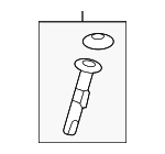 85158372 - Body: Headrest Guide for Acura: ZDX Image