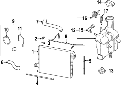 Radiator & Components for 2025 Porsche 911 #3