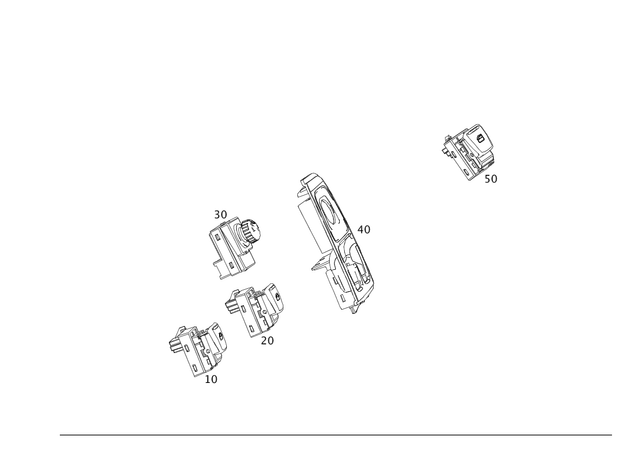 4519051700 - Electrical System: Rocker Switch for Smart Image image