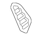 51456823160 - Body: Defroster Grille for BMW: 228i Gran Coupe, 228i xDrive Gran Coupe, M235i xDrive Gran Coupe Image