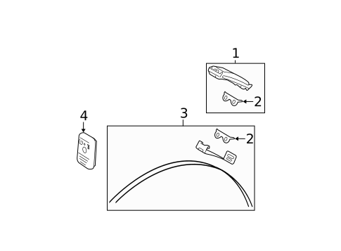 Tire Pressure Monitor Components for 2009 Ford F-250 Super Duty #0