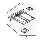 992802225AYGRV - Body: Seat Support for Porsche Image
