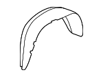 8151225450 - : Wheelhouse Liner for Isuzu Image