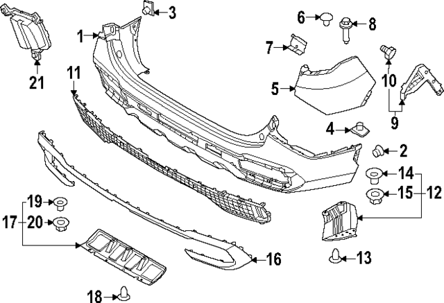 86699DWEA0 - : Cover Molding for Kia Image