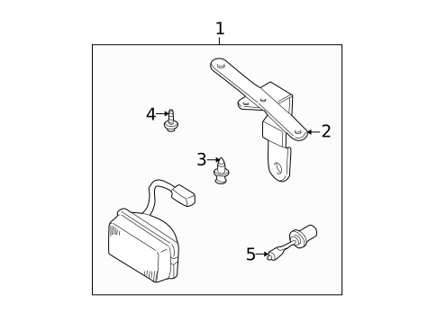 Bulbs - Chassis for 2000 Nissan Xterra #3