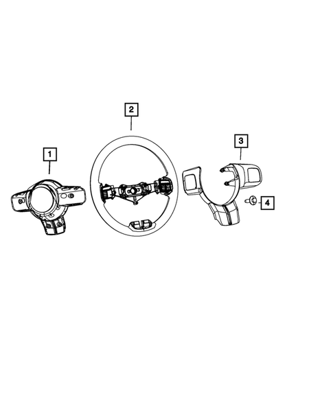 Steering Wheel for 2015 Jeep Compass #0