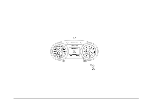 Instrument Cluster for 2013 Mercedes-Benz SLS AMG #0