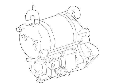 Starter & Related Components for 2022 Toyota 4Runner #0