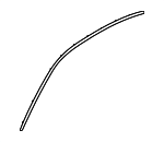 51337483153 - Body: Upper Molding for BMW: 228i Gran Coupe, 228i xDrive Gran Coupe, M235i xDrive Gran Coupe Image