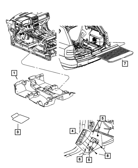 Carpet for 2007 Jeep Compass #0