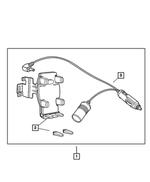 5016536AA - Mopar Accessories - Component Parts: Cellular Phone Cord for Mopar Image