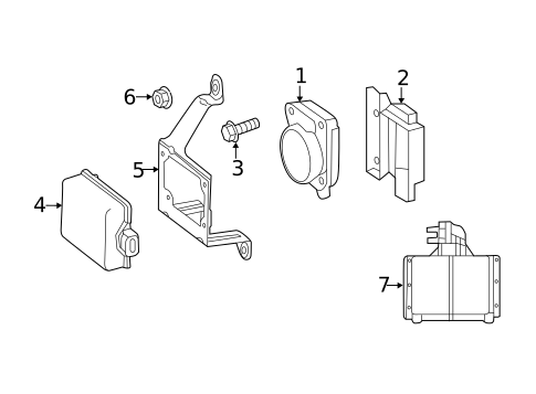 Cruise Control System for 2016 Mercedes-Benz SLK55 AMG #0