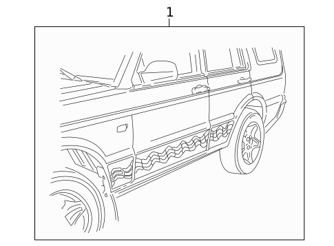 Stripe Tape for 2002 Land Rover Discovery #0