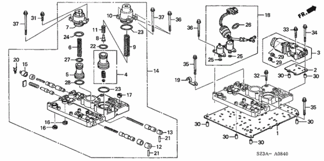Secondary Body for 2004 Acura RL #0