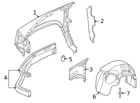 Fender & Components for 2008 Mitsubishi Raider #0