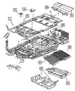 1CL15XDVAF - : Floor Carpet for Mopar Image