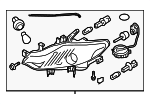 260601AA5E - : Headlamp Assembly for Nissan Image