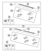 68056170AB - Mopar Accessories - Component Parts: Side Step for Jeep: Wrangler Image