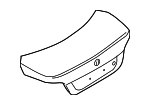 41627168761 - Body: Trunk Lid for BMW: 528i, 528i xDrive, 528xi, 535i, 535i xDrive, 535xi, 550i, M5 Image