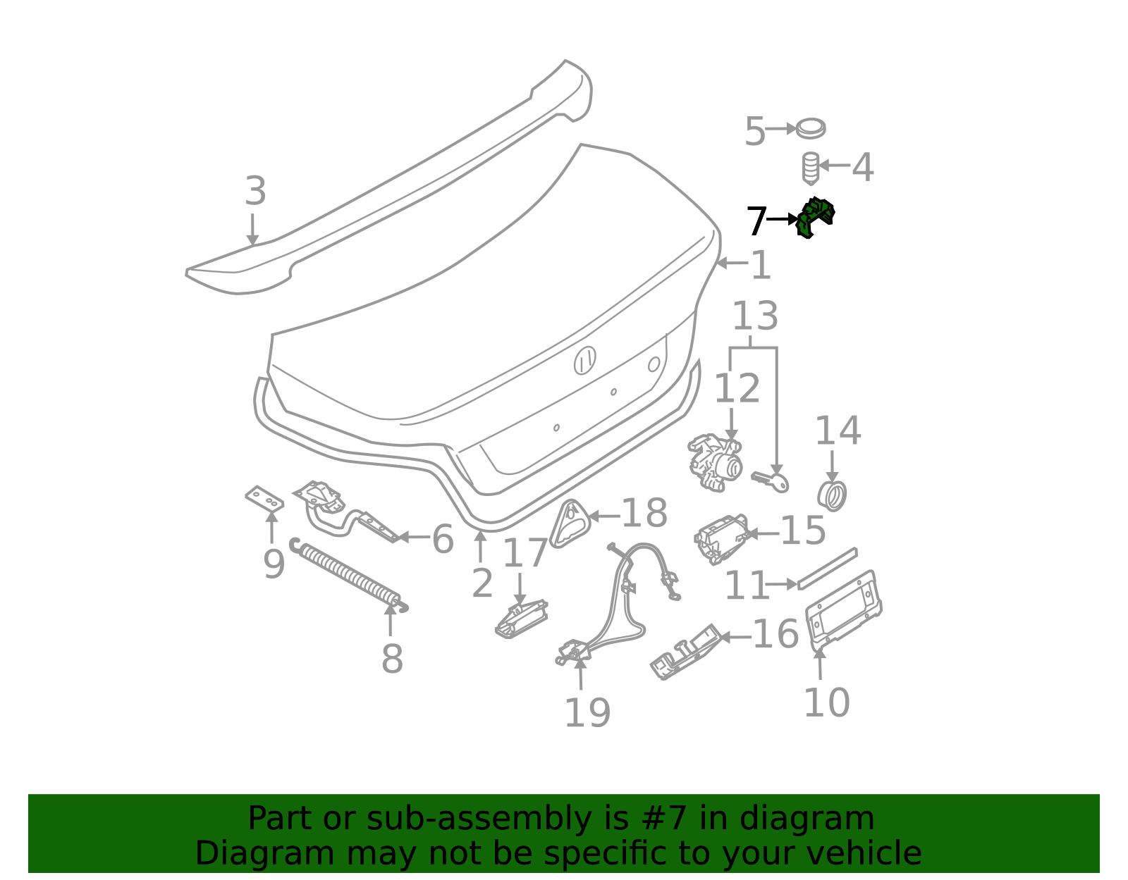 51244315699 - 2004-2010 BMW Hinge Stopper (51-24-4-315-699) | BMW of ...