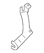 18328643125 - : Catalytic Converter Bracket for BMW: X5 Image