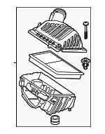 13715A1AC96 - : Air Cleaner Assembly for BMW: X1, X2 Image