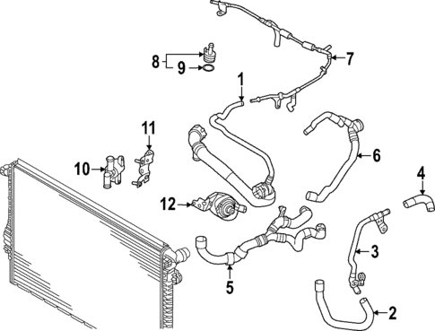 Oil Cooler for 2023 Volkswagen GTI #0