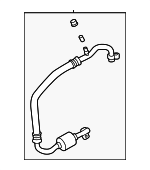 8870460600 - HVAC: Suction Hose for Lexus Image