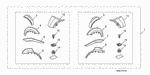 8P09S0400004 - Accessory Components: NUT, SPRING (5MM) for Honda Image