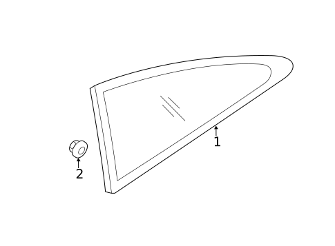 Glass & Hardware for 2014 Hyundai Elantra Coupe #0