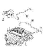 5080778AA - : Brake Vacuum Hose Package for Mopar Image