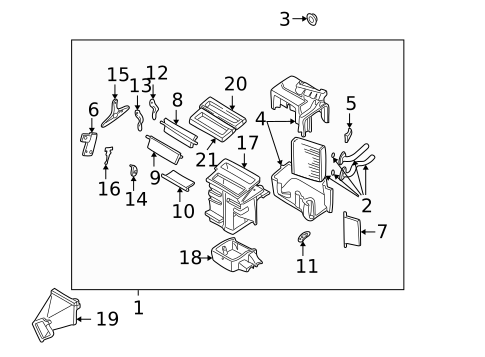 Motors, Core, Case & Related Components for 2002 Nissan Frontier #0