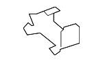 9066950214 - Body: Storage Box Bracket for MB Vans Image