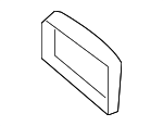 90669501307J69 - Body: Storage Box Bezel for MB Vans Image