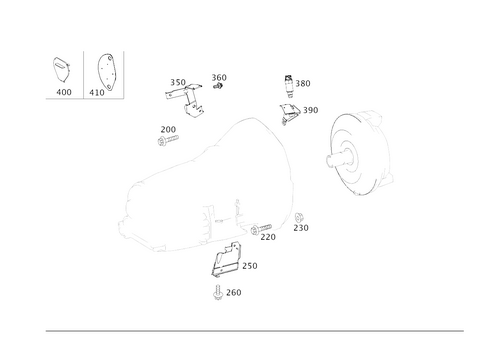 Detachable Transmission Parts, Oil Filler Pipe for 2018 Mercedes-Benz GLE550e #0
