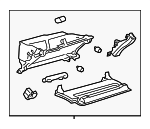 5555076013C0 - : Glove Box Assembly for Lexus: CT200h Image