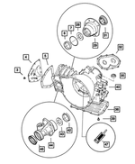 4659738 - Automatic Transaxle 3 Speed: Transaxle Differential Oil Pan for Mopar Image