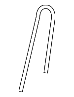 MF472085 - Suspension: Axle Assembly Cotter Pin for Dodge: Caliber, Colt | Jeep: Compass, Patriot Image